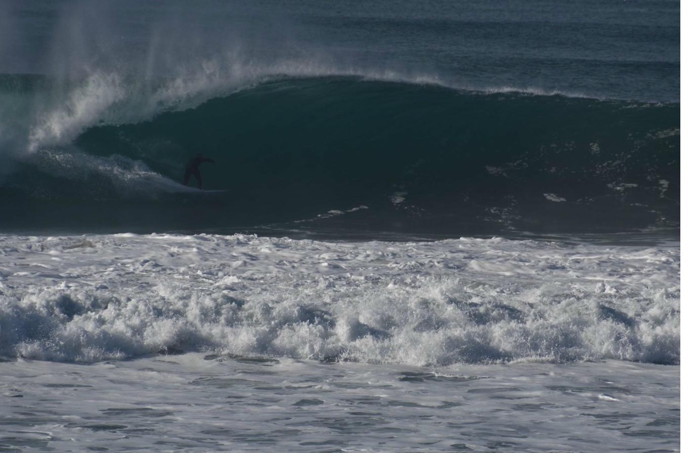 Surfing in Monterey